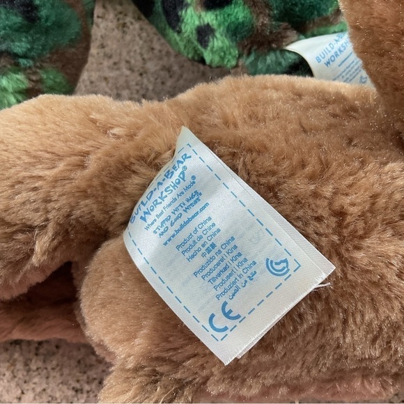 Build A Bear Bearemy Bear Plush Stuffed Lovey Toy Plush Build-A-Bear Camouflage - Picture 5 of 8